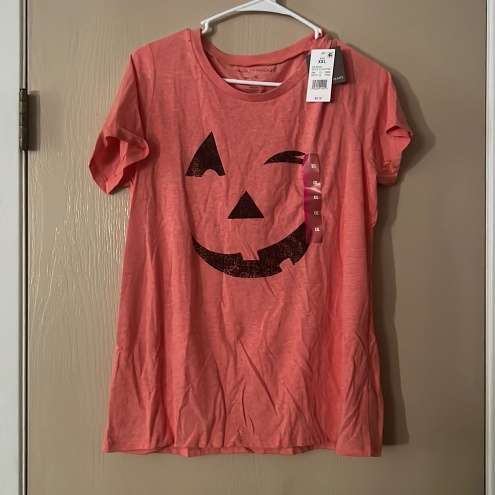 Orange Halloween T-shirt